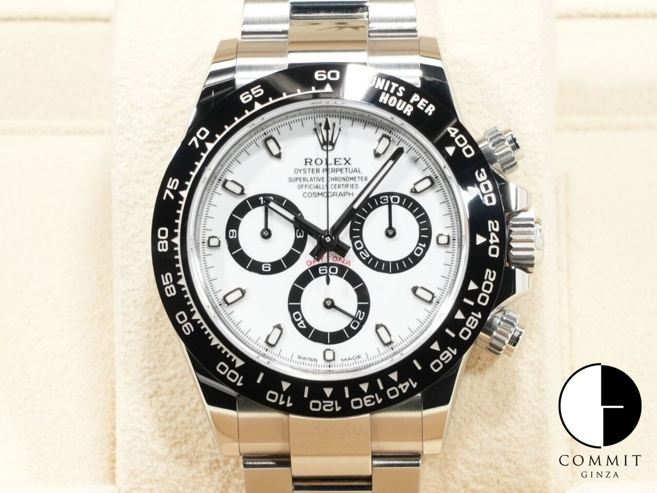 Rolex Daytona Ref.116500LN SS White Dial