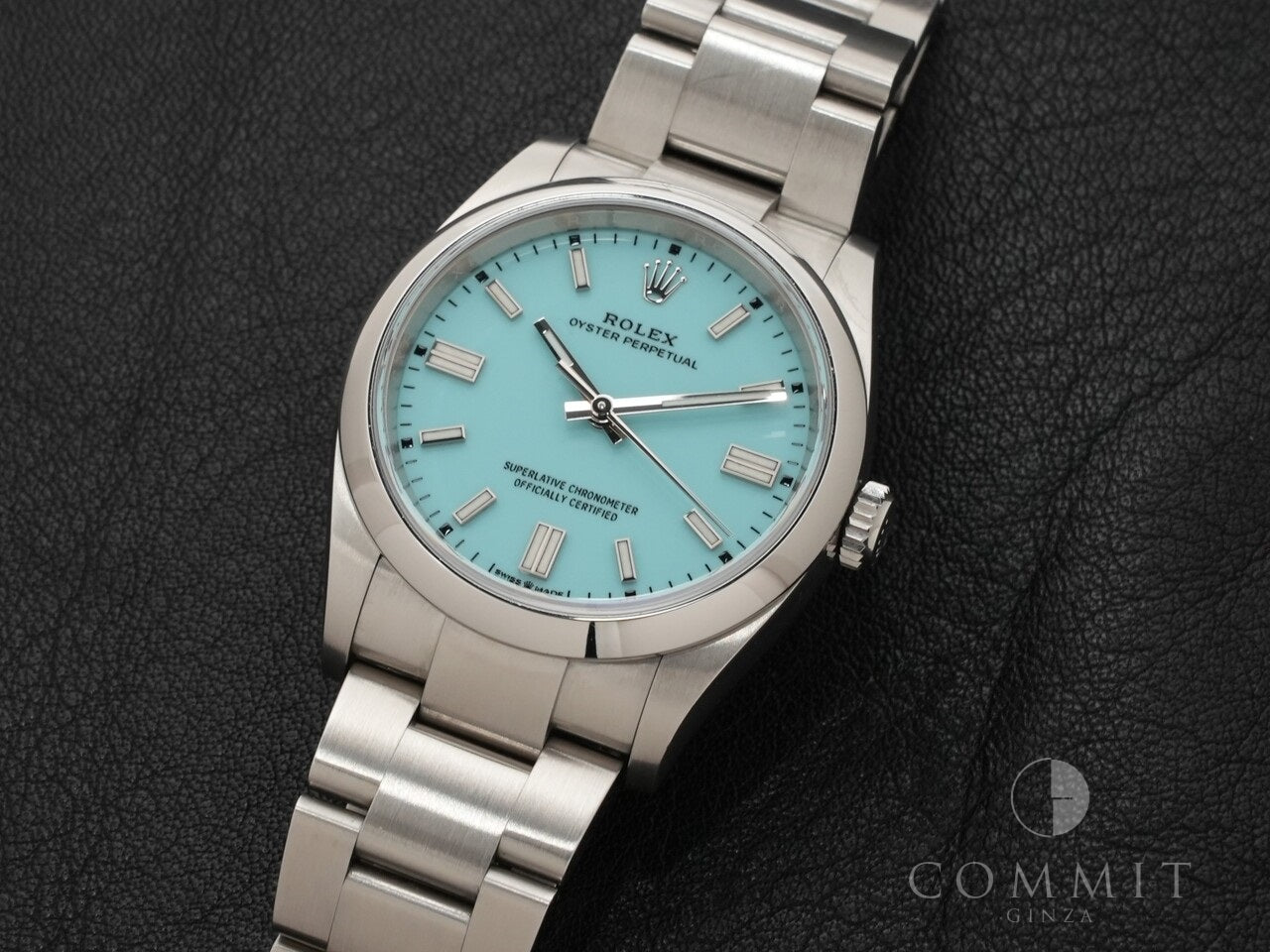 Rolex Oyster Perpetual 36 Ref.126000 SS Turquoise Dial