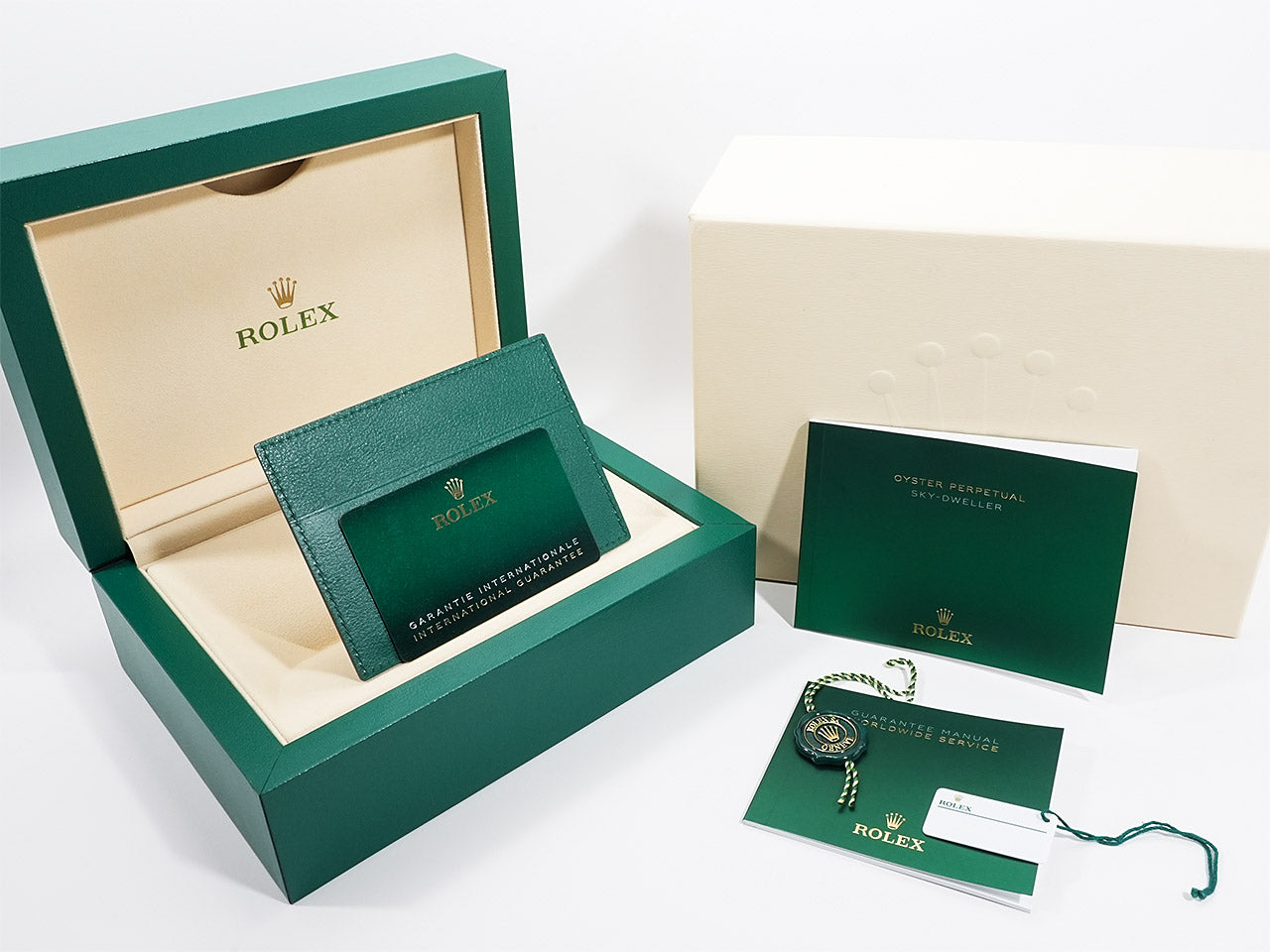 Rolex Sky-Dweller Ref.336934 SS/WG Mint Green Dial