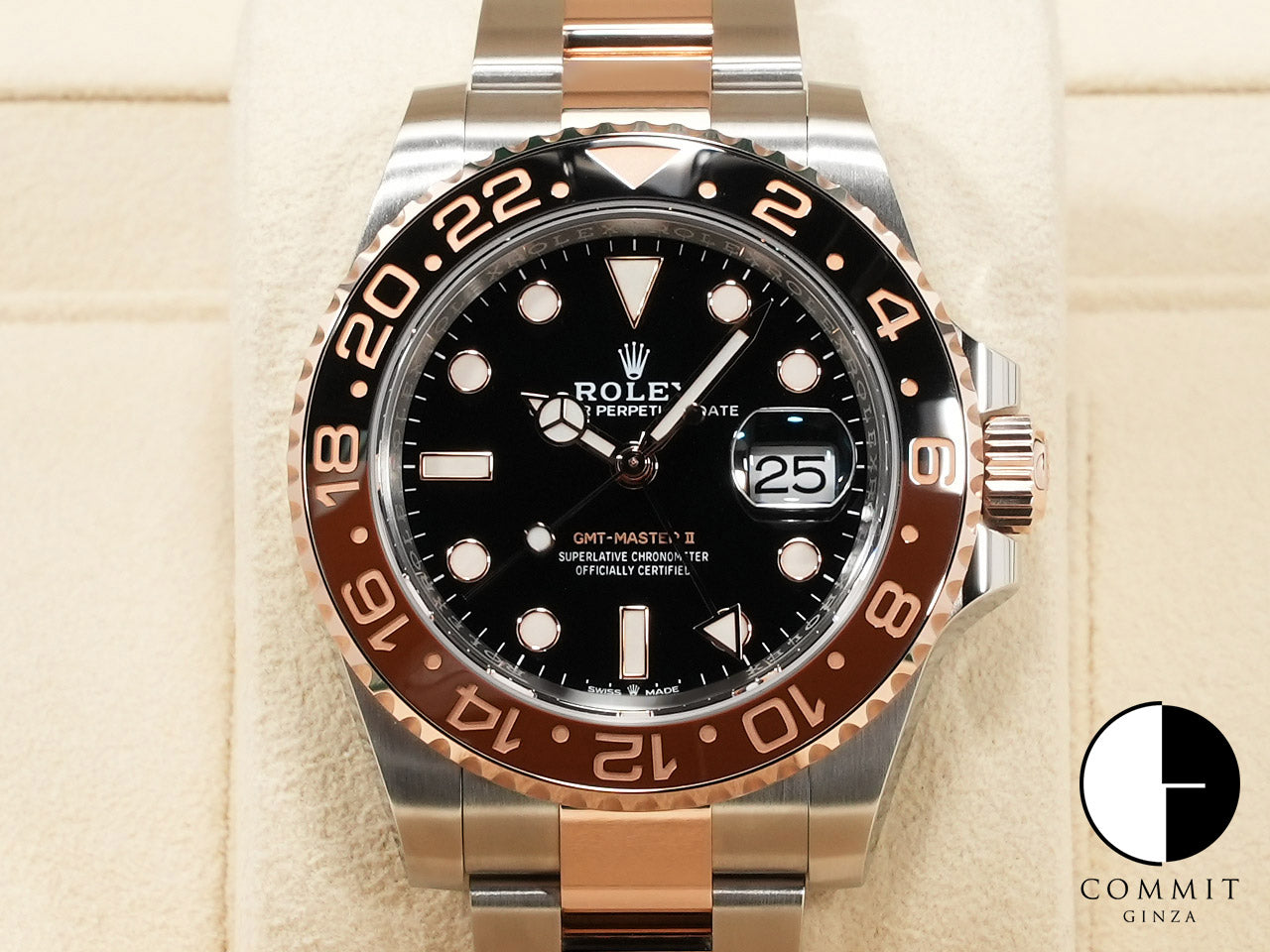 Rolex GMT Master II Ref.126711CHNR SS/ERG Black Dial