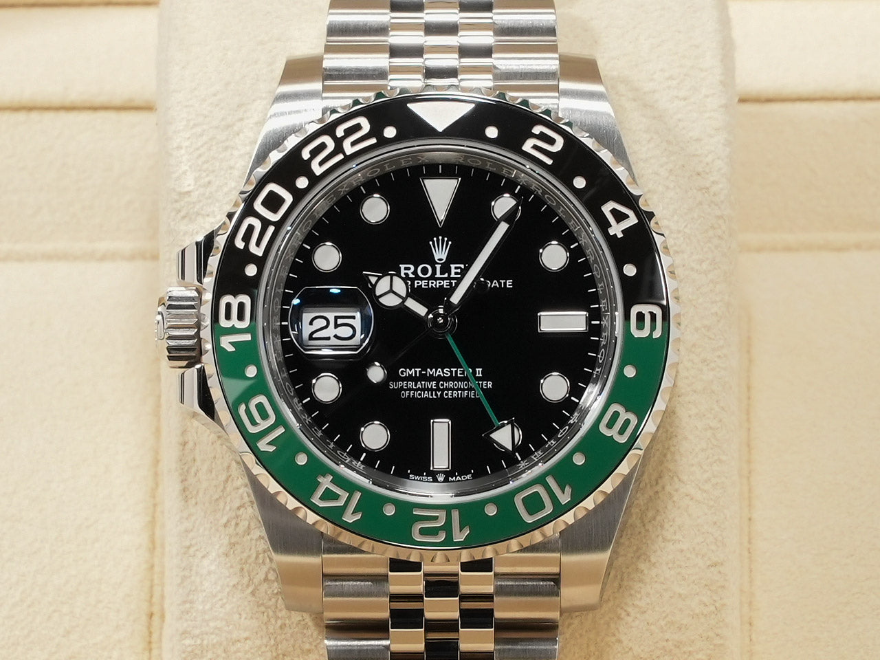 Rolex GMT Master II Ref.126720VTNR SS Black Dial