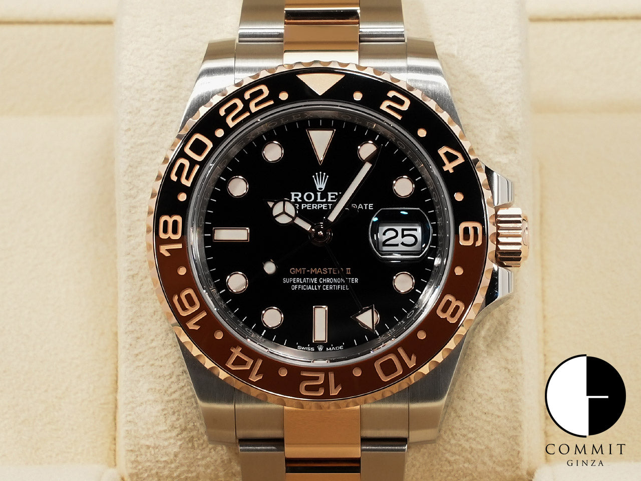 Rolex GMT Master II Ref.126711CHNR SS/ERG Black Dial