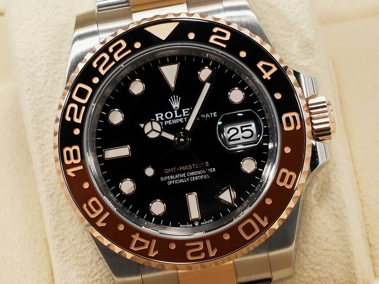 Rolex GMT Master II Ref.126711CHNR SS/ERG Black Dial