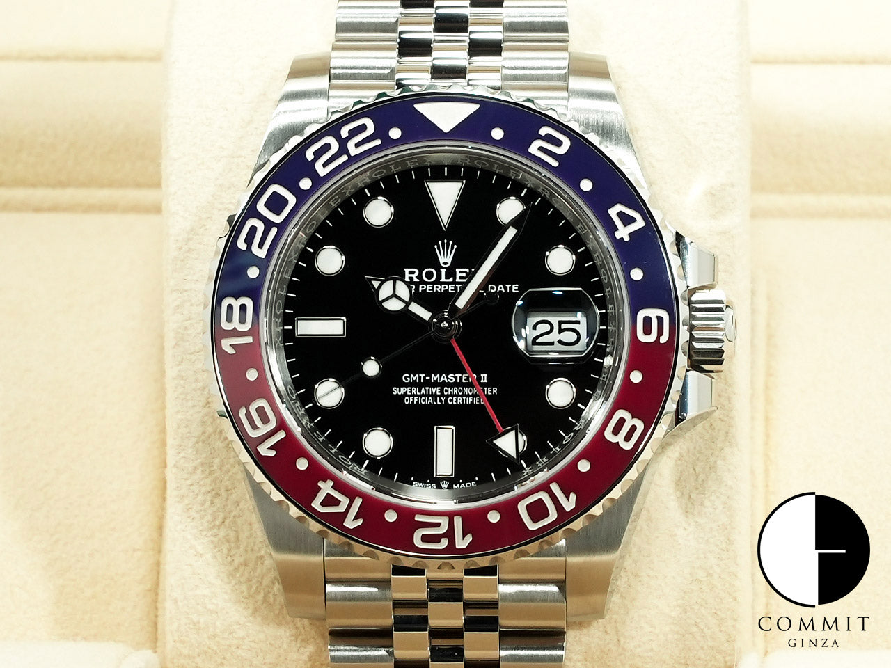 Rolex GMT Master II Ref.126710BLRO SS Black Dial