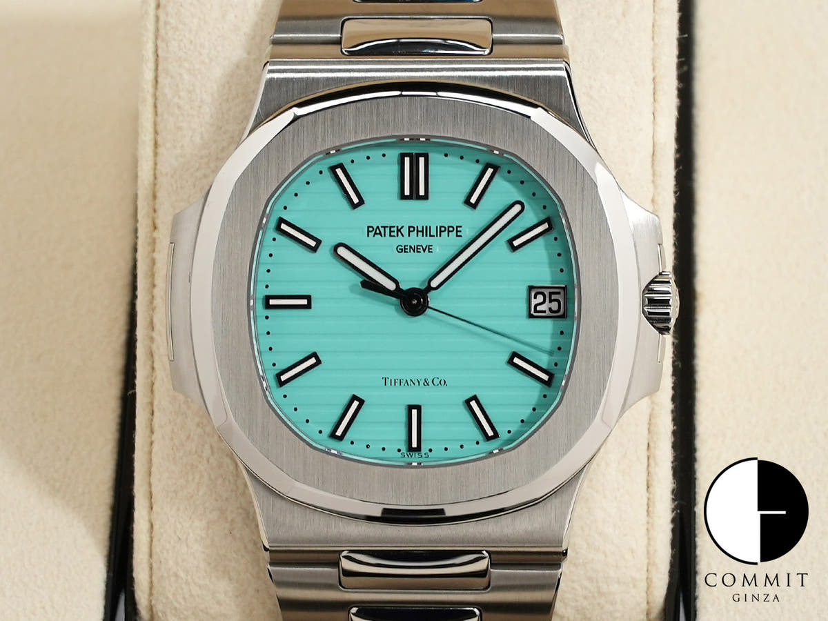パテックフィリップ ノーチラス TIFFANY&CO. Ref.5711/1A-018 ティファニー ターコイズ文字盤 未使用 3rrgbcqb