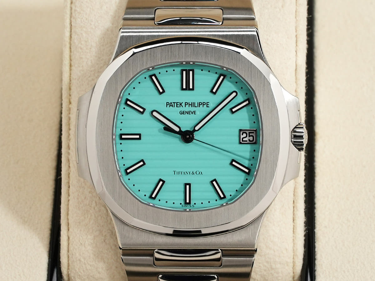 パテックフィリップ ノーチラス TIFFANY&CO. Ref.5711/1A-018 ティファニー ターコイズ文字盤 未使用 3rrgbcqb