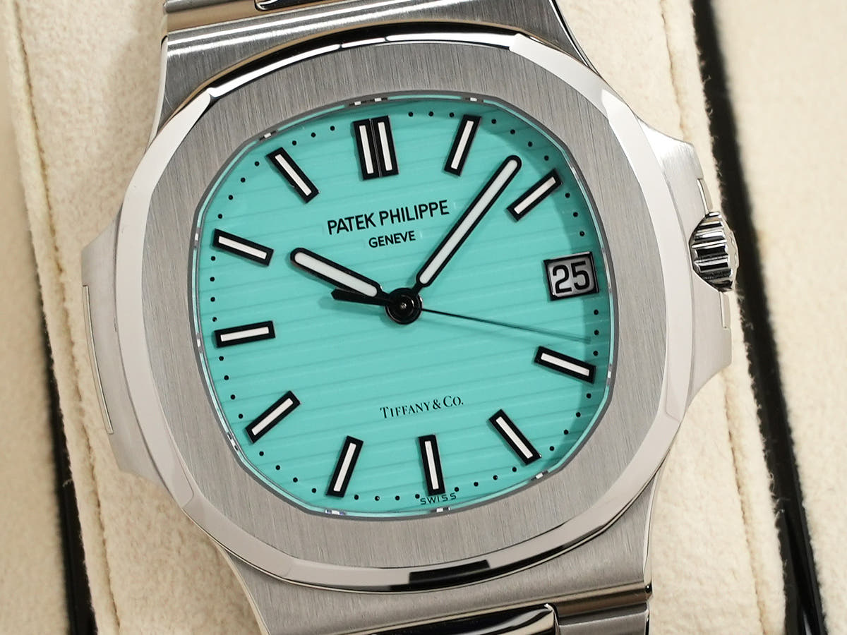 パテックフィリップ ノーチラス TIFFANY&CO. Ref.5711/1A-018 ティファニー ターコイズ文字盤 未使用 3rrgbcqb
