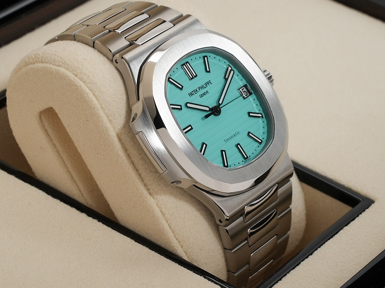 Patek Philippe Nautilus TIFFANY&amp;CO. Ref.5711/1A-018 SS Tiffany Turquoise Dial