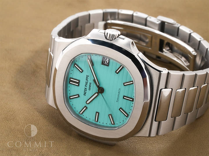 パテックフィリップ ノーチラス TIFFANY＆CO. Ref.5711/1A-018 ステンレススチール ティファニー ターコイズ文字盤