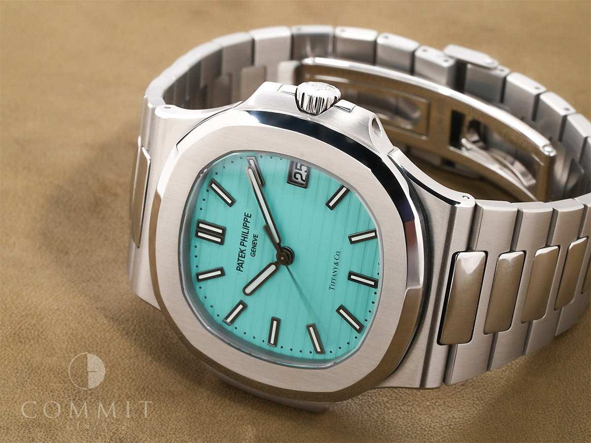 パテックフィリップ ノーチラス TIFFANY&CO. Ref.5711/1A-018 ティファニー ターコイズ文字盤 未使用 3rrgbcqb
