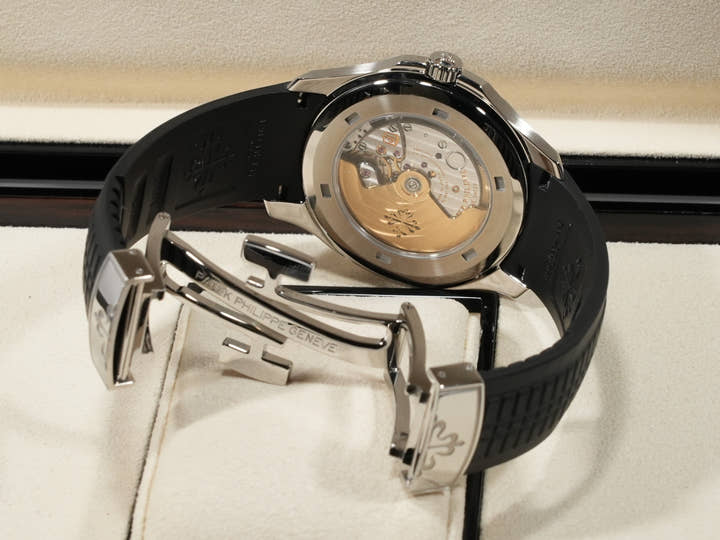 パテックフィリップ アクアノート Ref.5167A-001 ステンレススチール ブラック文字盤 美品 WJU53127