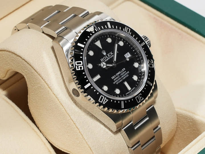 ロレックス シードゥエラー 4000 Ref.116600 ステンレススチール ブラック文字盤