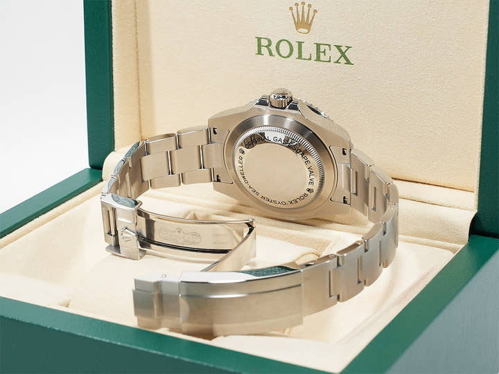 ロレックス シードゥエラー 4000 Ref.116600 ステンレススチール ブラック文字盤