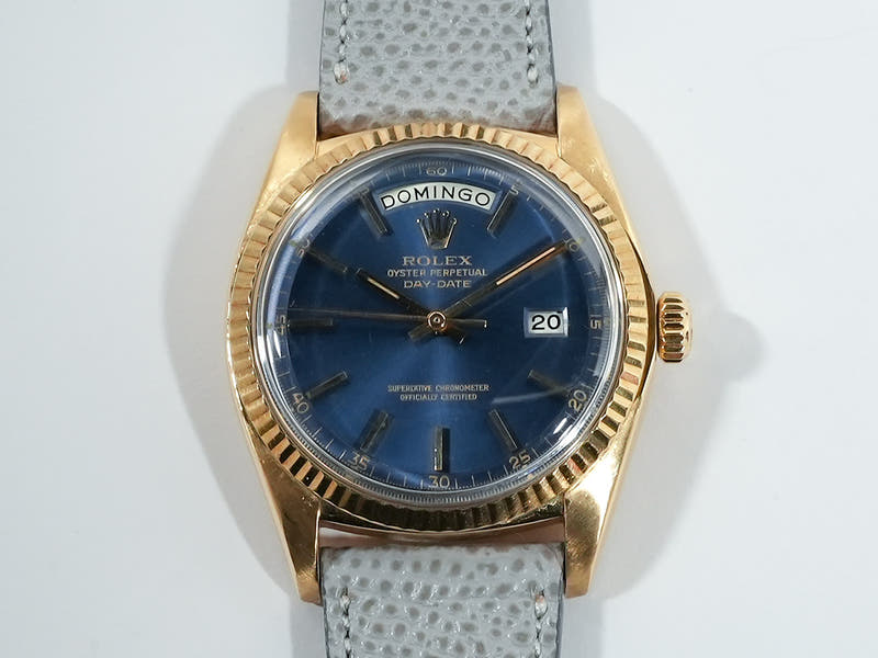 ロレックス デイデイト36 Ref.1803 ブルー文字盤 中古 pyar9jz2