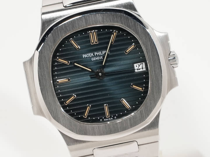 パテックフィリップ ノーチラス Ref.3800/1 ステンレススチール ブルー文字盤