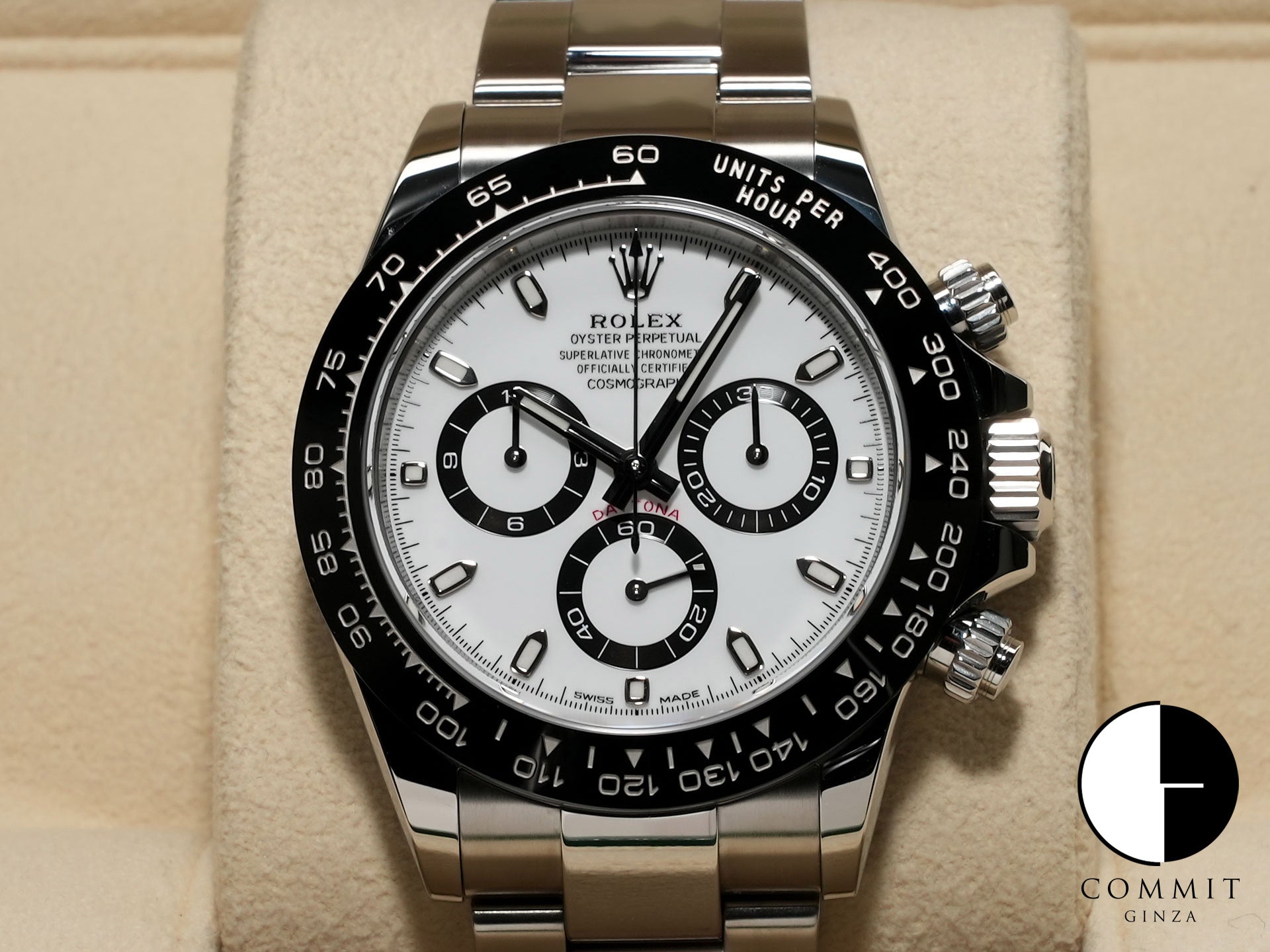 Rolex Daytona Ref.116500LN SS White Dial