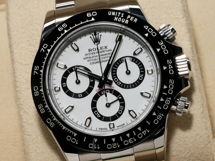 ロレックス デイトナ Ref.116500LN ステンレススチール ホワイト文字盤