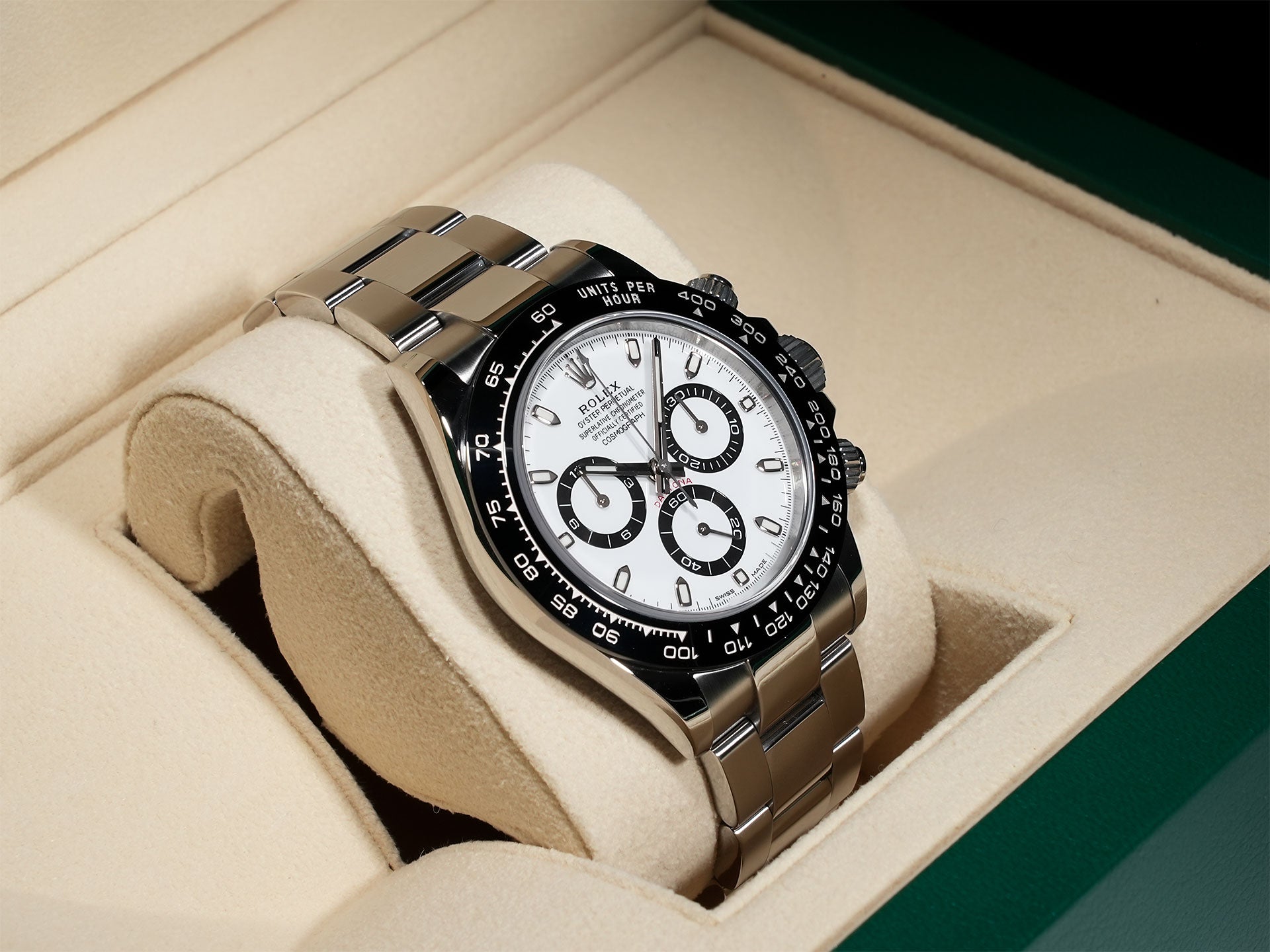 Rolex Daytona Ref.116500LN SS White Dial