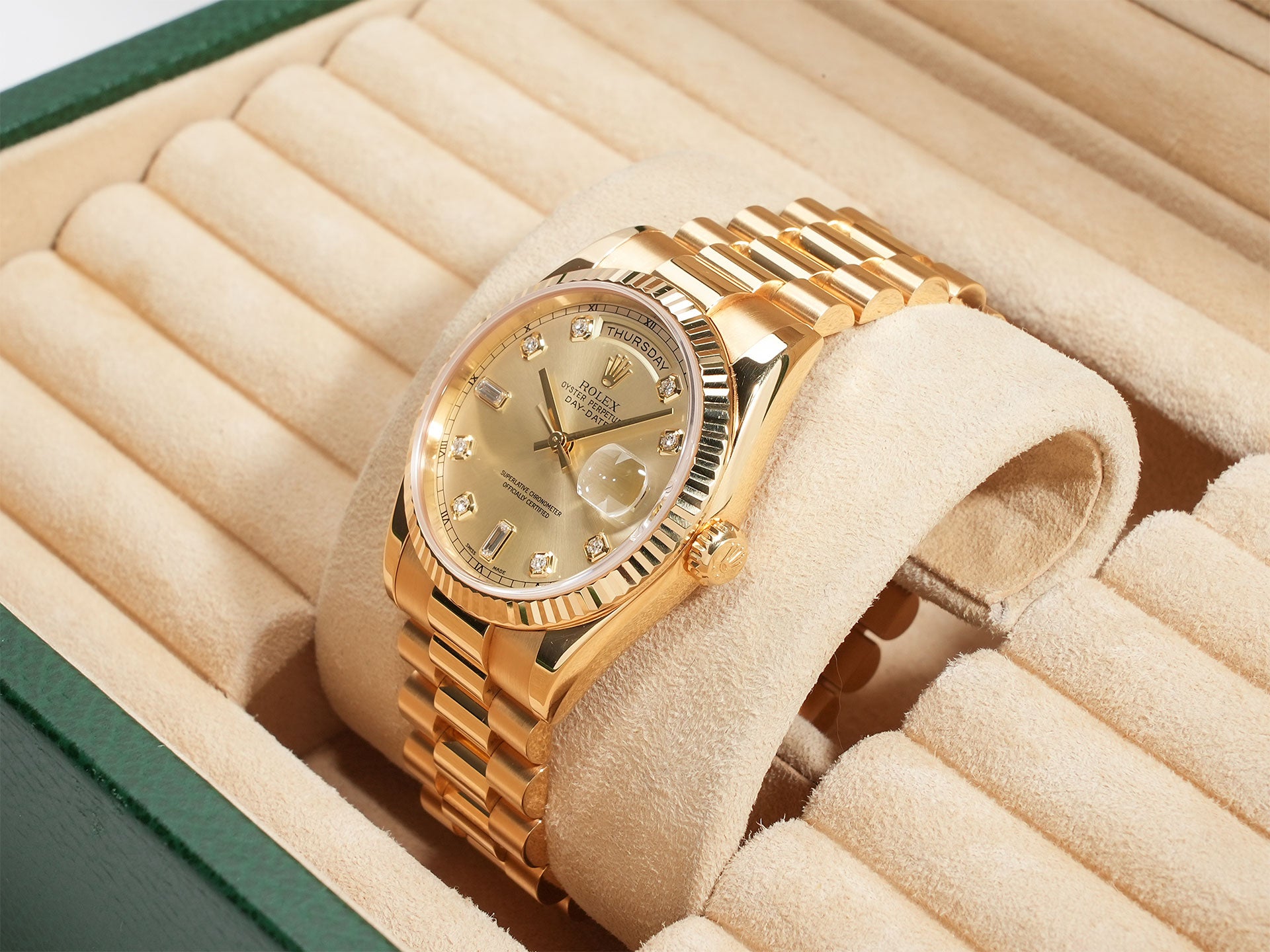 Rolex Day-Date Ref.118238A 18KYG Champagne Dial