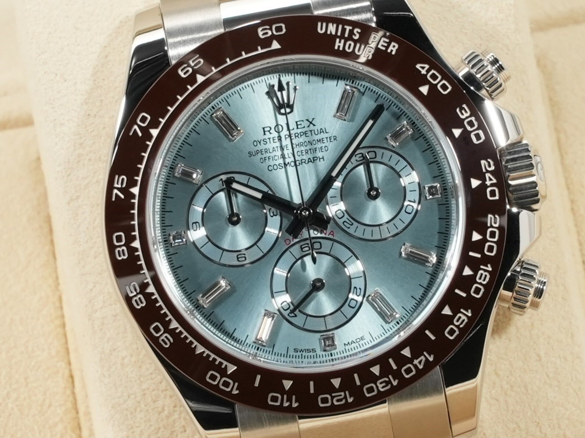 Rolex Daytona Ref.116506A PT Ice Blue Dial