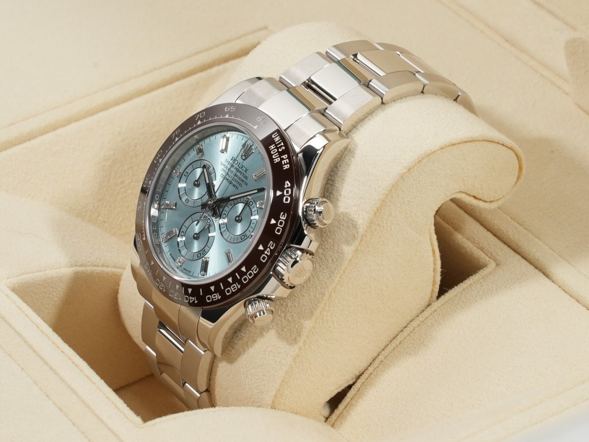 Rolex Daytona Ref.116506A PT Ice Blue Dial