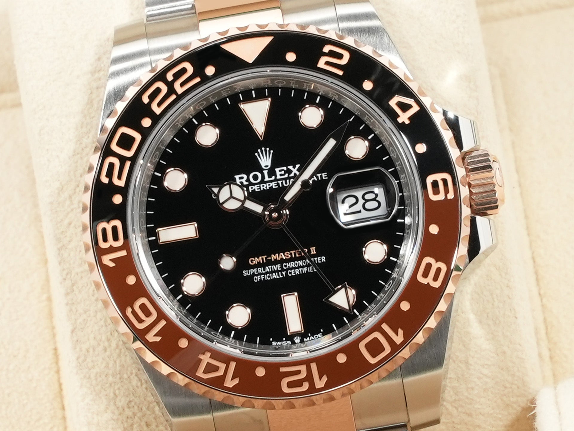 Rolex GMT Master II Ref.126711CHNR SS/ERG Black Dial