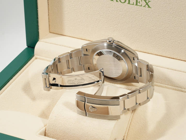 Rolex Datejust 41 Ref. 126300 Stainless Steel Mint Green Dial
