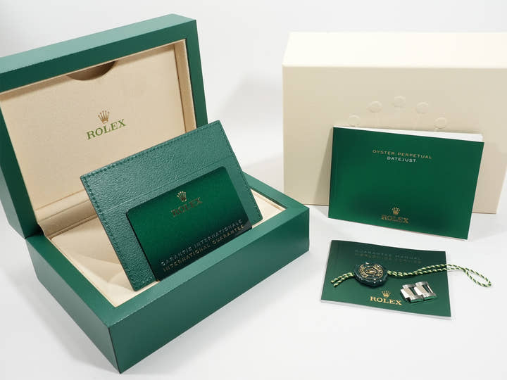 Rolex Datejust 41 Ref. 126300 Stainless Steel Mint Green Dial