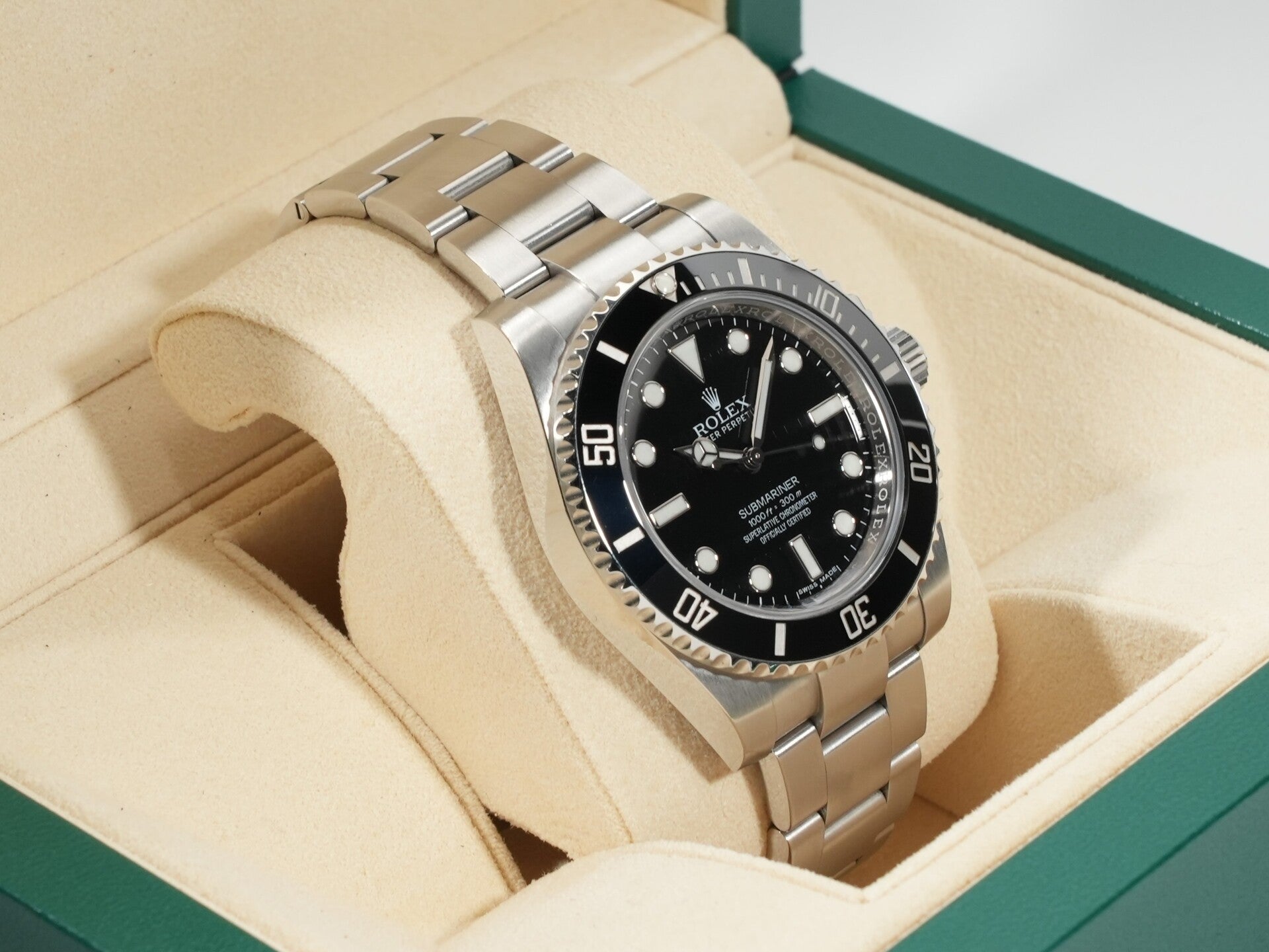 Rolex Submariner No Date Ref.114060 SS Black Dial