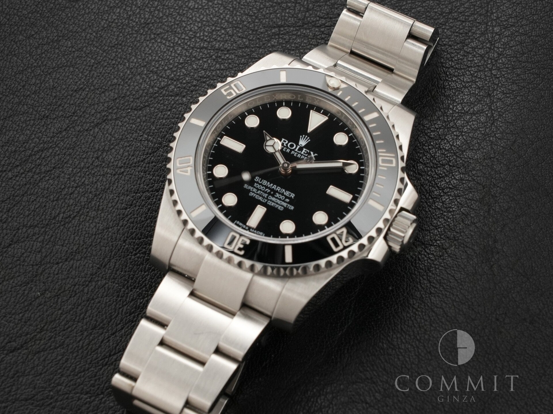 Rolex Submariner No Date Ref.114060 SS Black Dial