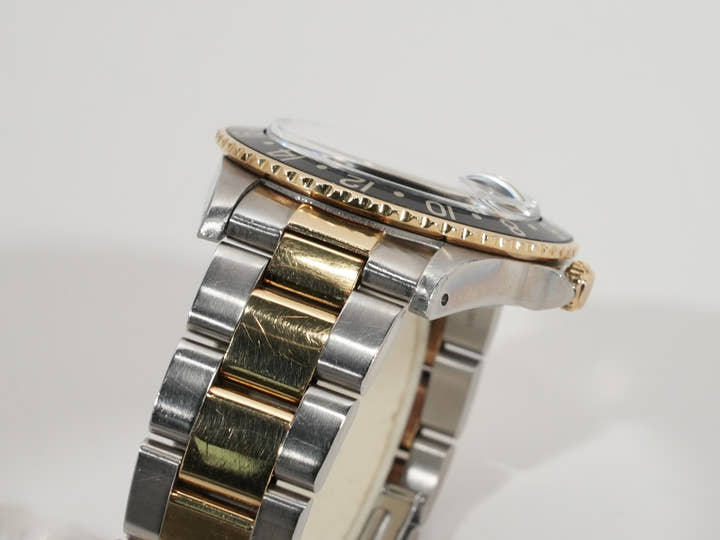ロレックス GMTマスター Ref.16753 ブラック文字盤 中古 jdzb3fjq