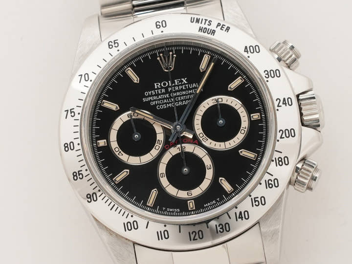 ロレックス デイトナ エルプリメロ Ref.16520 ステンレススチール ブラック文字盤