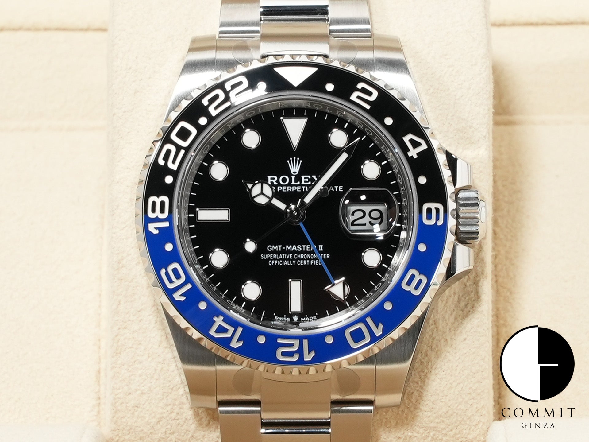 GMTマスターII Ref.126710BLNR (ID:49vnedoc) | ロレックス | 高級腕時計の販売・買取ならコミット銀座