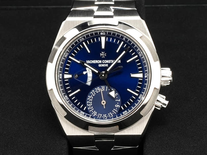 Vacheron Constantin Overseas Dual Time Ref.7900V/110A-B334 Blue Dial Used 8ki3n83q