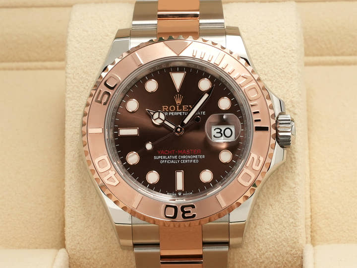 Rolex Yacht-Master 40 Ref. 126621 Stainless Steel/Everose Gold with Chocolate Dial
