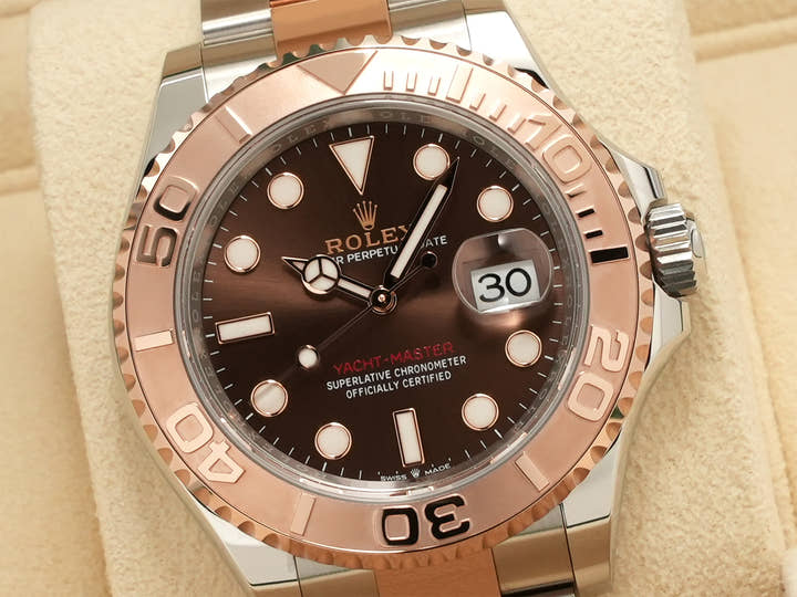 Rolex Yacht-Master 40 Ref. 126621 Stainless Steel/Everose Gold with Chocolate Dial