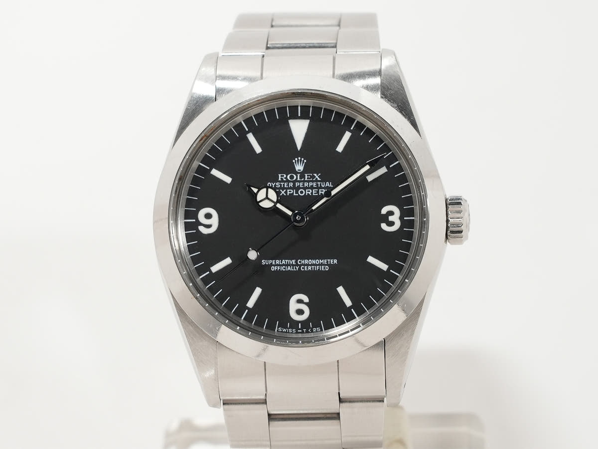 ロレックス エクスプローラーI Ref.1016 ブラック文字盤 中古 pmfqh7or