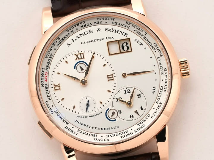 A.ランゲ＆ゾーネ ランゲ1 タイムゾーン Ref.116.032 シルバー文字盤 美品 9AV5Y439
