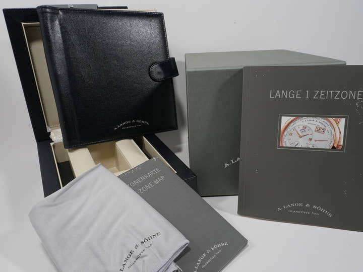 A.ランゲ＆ゾーネ ランゲ1 タイムゾーン Ref.116.032 シルバー文字盤 美品 9AV5Y439