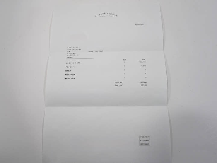 A.ランゲ＆ゾーネ ランゲ1 タイムゾーン Ref.116.032 シルバー文字盤 美品 9AV5Y439