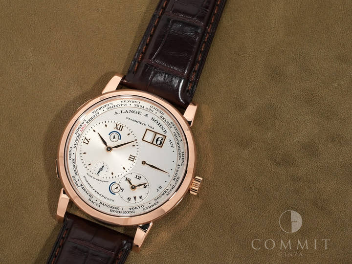 A.ランゲ＆ゾーネ ランゲ1 タイムゾーン Ref.116.032 シルバー文字盤 美品 9AV5Y439