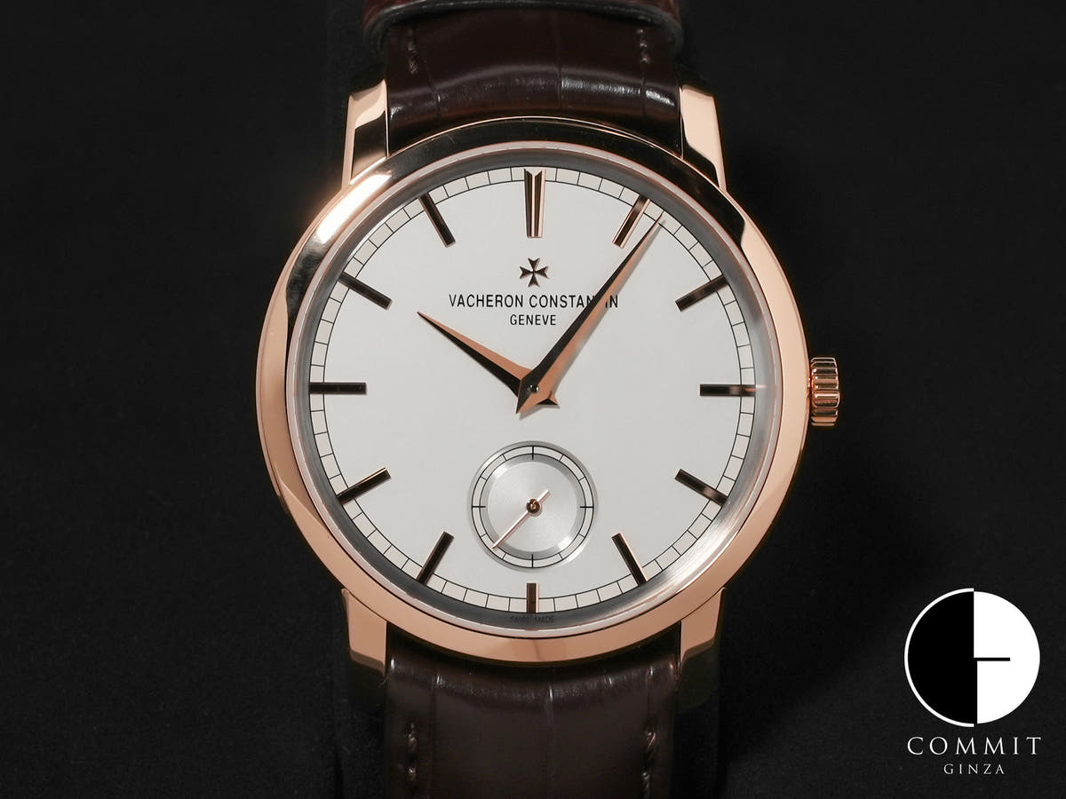 ヴァシュロンコンスタンタン トラディショナル マニュアルワインディング Ref.82172/000R-9382 シルバー文字盤 美品 bohz2p5y