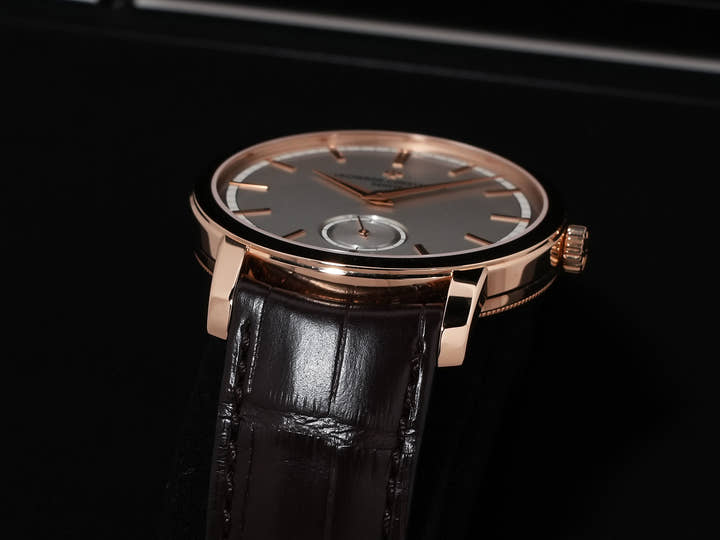 ヴァシュロンコンスタンタン トラディショナル マニュアルワインディング Ref.82172/000R-9382 シルバー文字盤 美品 bohz2p5y