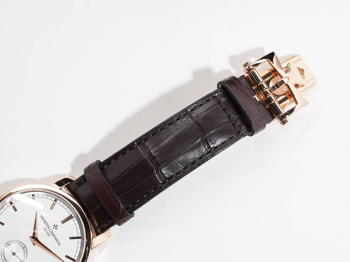 ヴァシュロンコンスタンタン トラディショナル マニュアルワインディング Ref.82172/000R-9382 シルバー文字盤 美品 bohz2p5y