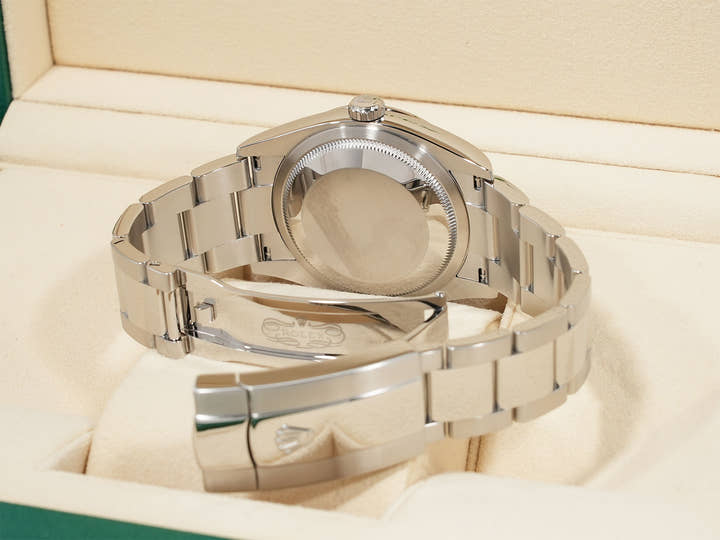 Rolex Datejust 36 Ref. 126234G Stainless Steel/White Gold Blue Horicomputer Dial Oyster Bracelet