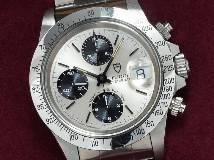 チューダー(チュードル) クロノタイム Ref.79180 シルバー文字盤 デッドストック mo9xddqf