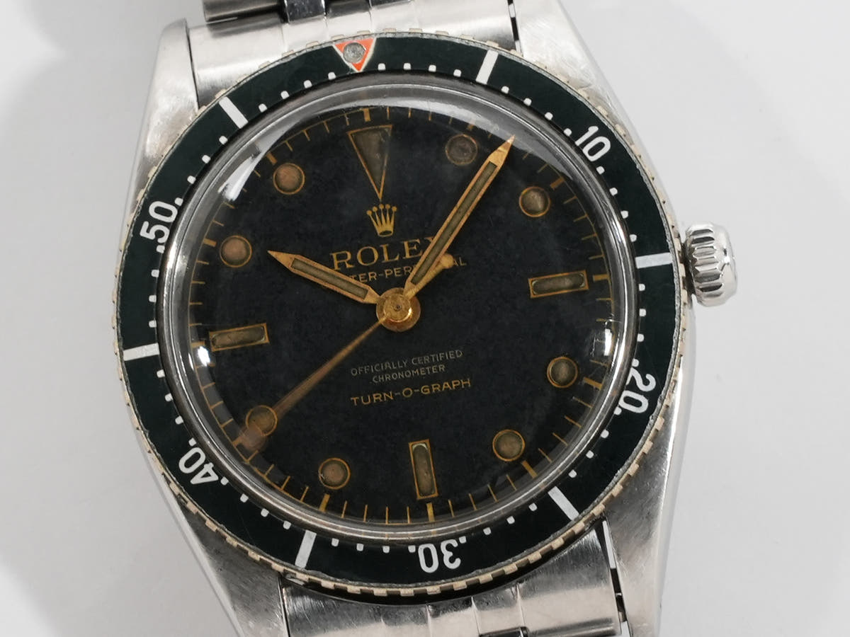 ロレックス ターノグラフ Ref.6202 ブラック文字盤 中古 zx9ktfsj