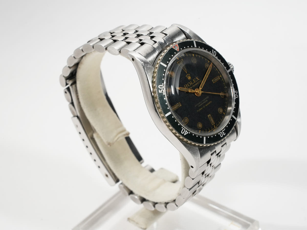 ロレックス ターノグラフ Ref.6202 ブラック文字盤 中古 zx9ktfsj