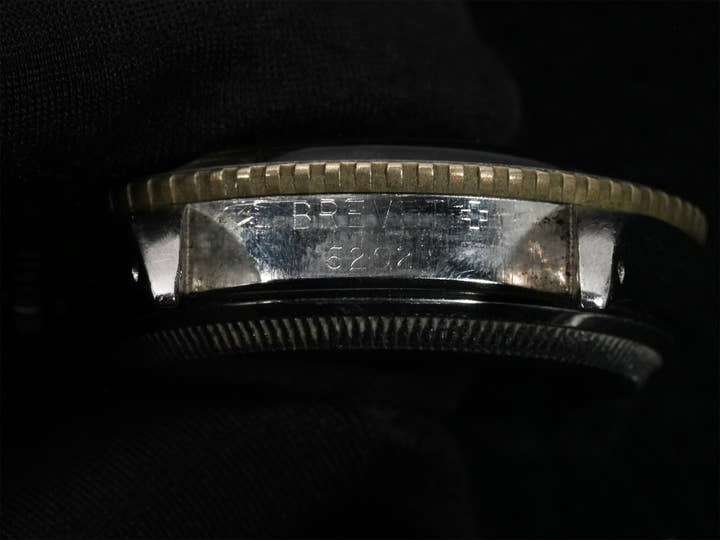ロレックス ターノグラフ Ref.6202 ステンレススチール ブラック文字盤