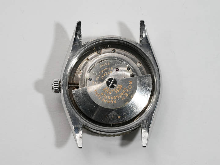 ロレックス ターノグラフ Ref.6202 ステンレススチール ブラック文字盤
